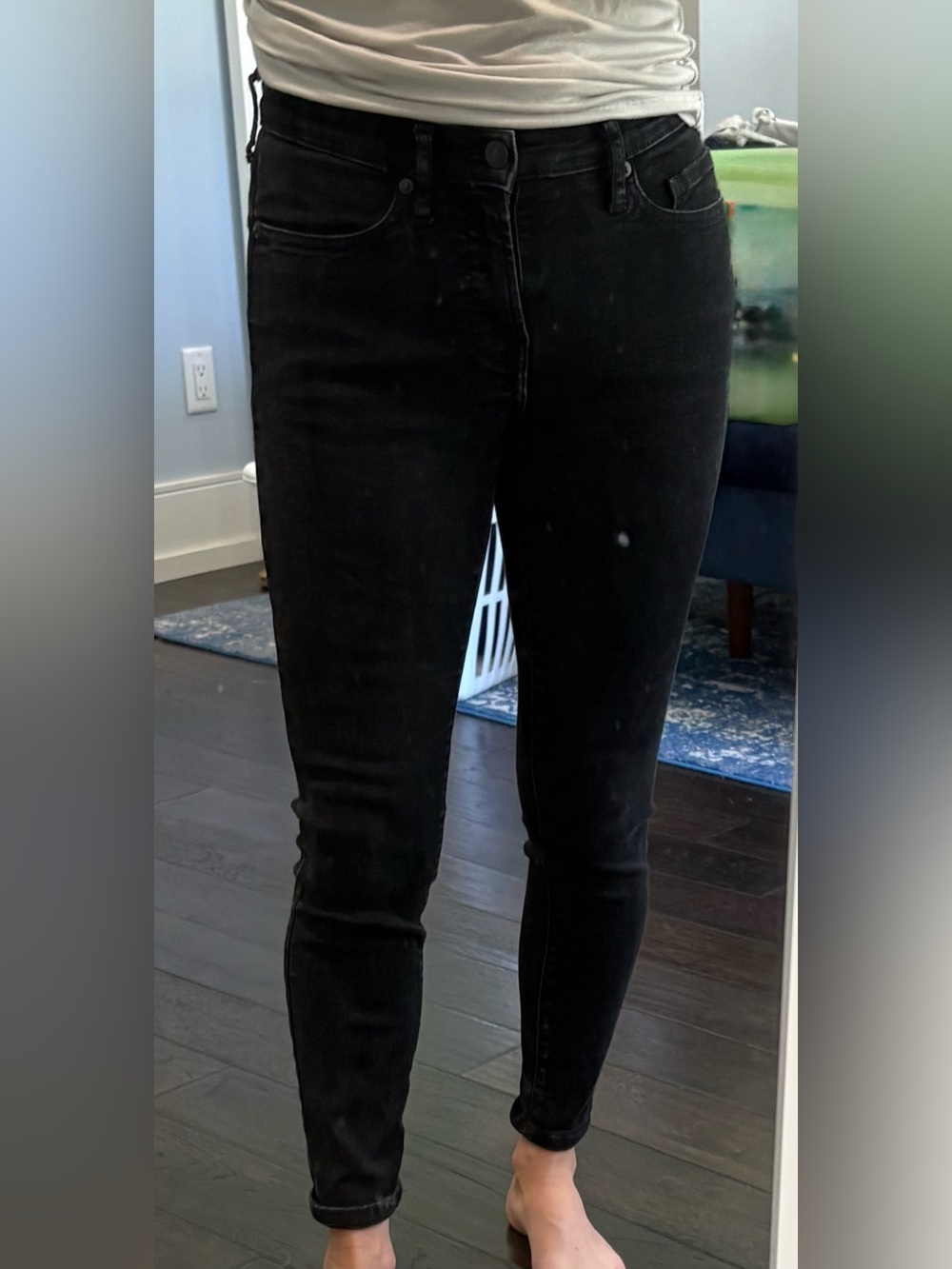 Everlane Black Women's Skinny Jeans - High-Rise Stretch
